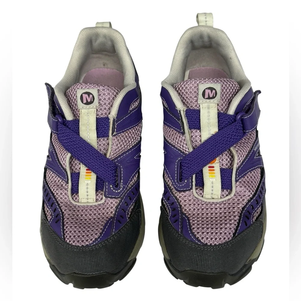 Merrell Lightspeed Z-Rap Kids Girls Violet Running Hiking Shoes Size US 6 Youth